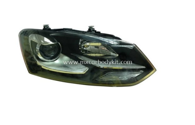 VOLKSWAGEN POLO 2011 & ABOVE HEAD LAMP PROJECTOR W/LED GTI STYLE