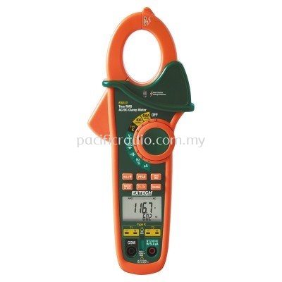 Extech EX613 400A Dual Input AC/DC Clamp Meter + NCV