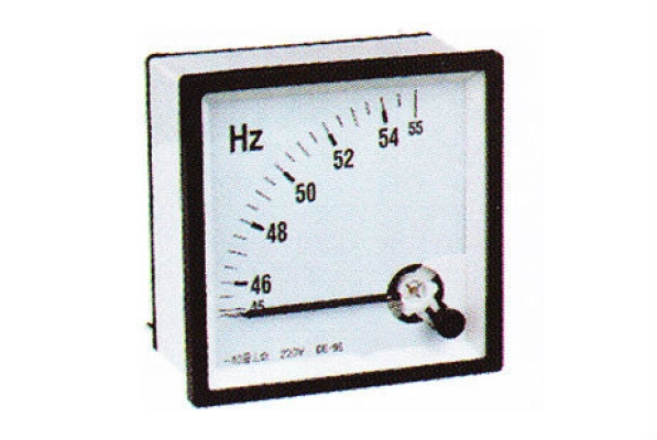 Moving Coil Instruments Frequency Meter Pointer Type