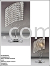 JF HE8600-1T-SV Crystal table & Floor Lamp Indoor Lighting