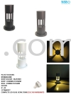 KY B0214 H30 Outdoor Bollard Lights Outdoor Lighting