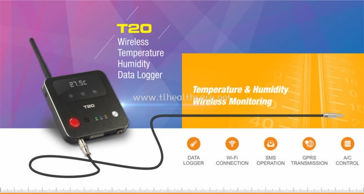 T20 Wireless Temperature Humidity Data Logger