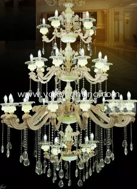 ZS8 (5+15+10+5)   120X220CM 150X220CM CRYSTAL CHANDELIER CUSTOM MADE