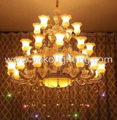 ZS12 (15+10+5)    150X180CM CRYSTAL CHANDELIER CUSTOM MADE 