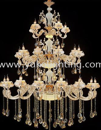 ZS29-(15+10+5)   150x180cm CRYSTAL CHANDELIER CUSTOM MADE 