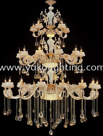 ZS30-(15+10+5)   150x180cm CRYSTAL CHANDELIER CUSTOM MADE 