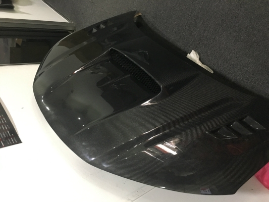 Honda city CM style carbon front hood 