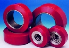 Reach Truck Wheel_Red MHE Wheels Polyurethane Products