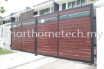  Wood Aluminium Aluminium Gate