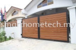  Wood Aluminium Aluminium Gate