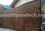  Wood Aluminium Aluminium Gate