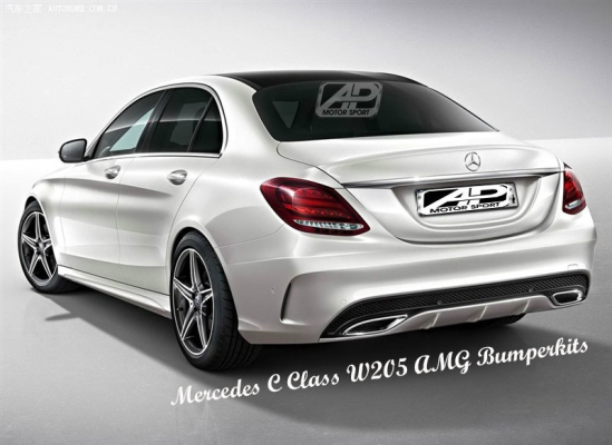 Mercedes C Class W205 AMG Bumperkits 