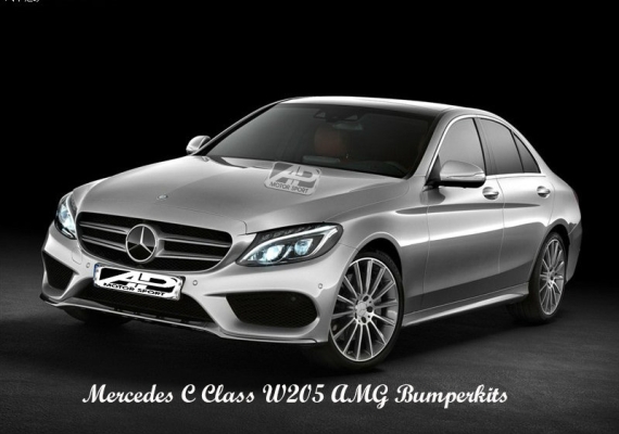 Mercedes C Class W205 AMG Bumperkits 