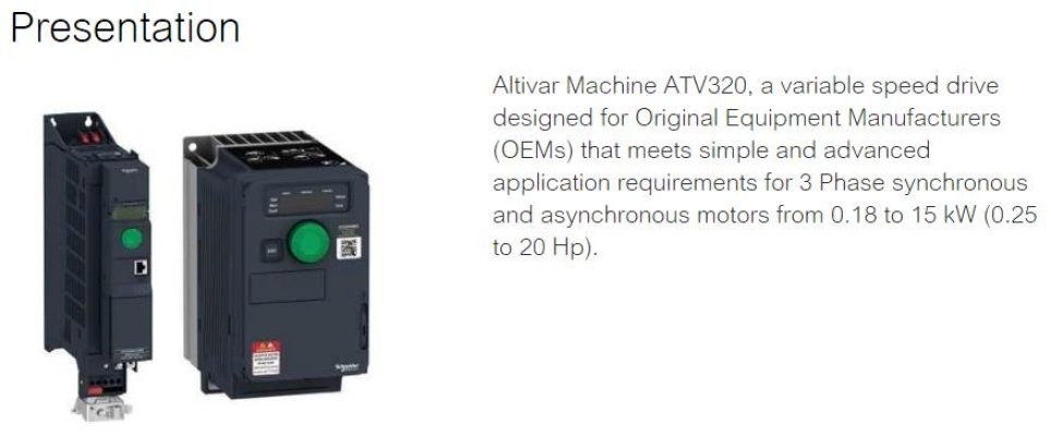 Altivar 320 - VSD