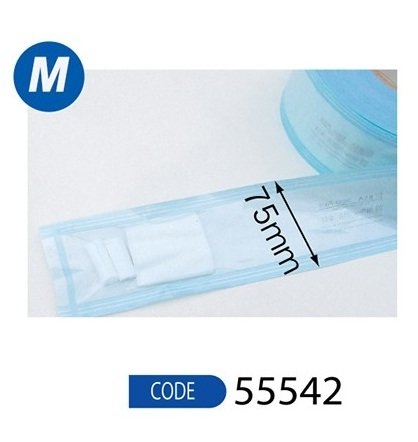 Sterilization Pouches (Reel) Size M - 75mm (Code 55542)