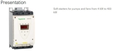 Altistart 22 - Soft Starters Soft Starter Schneider Electric