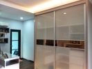 Anti-Jump System Sliding Glass Door Wardrobe Wardrobe Design