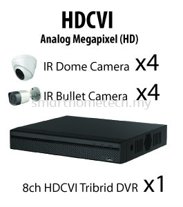 1200 Series (1080P) HDCVI BELCO 8 Channel 1080P Full HD Package