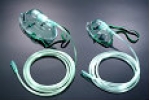 OXYGEN MASK WITH TUBING RESPIRATORY THERAPY HOSPITAL EQUIPMENT