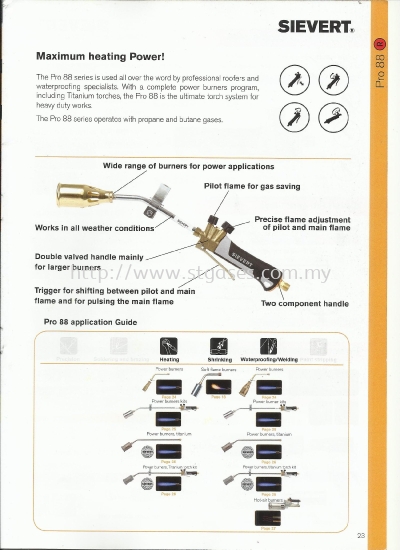 LPG HEATING TORCH