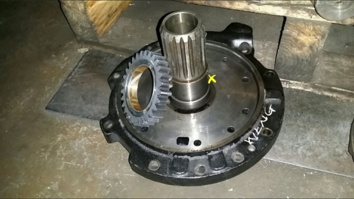 Rebuild bronze bearing bush journal 