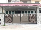  Stainless Steel Folding Gate and Aluminum Plate