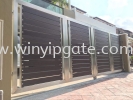  Stainless Steel Folding Gate and Aluminum Plate