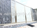  Stainless Steel Folding Gate and Aluminum Plate