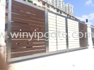  Stainless Steel Folding Gate and Aluminum Plate