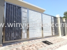  Stainless Steel Folding Gate and Aluminum Plate