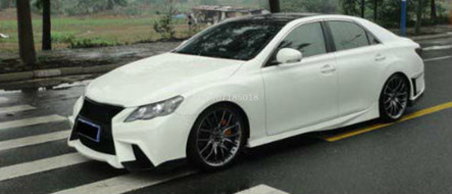 toyota mark x side skirting gs bodykit