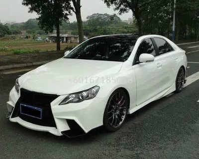 toyota mark x front bumper f sport bodykit