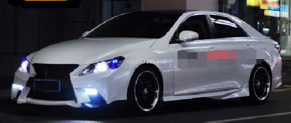 toyota mark x bumper bodykit f sport