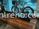 Bicycle retail shop Renovation and Carpentry works in PJ KL Selangor Malaysia #plywood #melamine  #veneer #spray paint #laminate #customize #sliding door #glass door #swing door #built in #nyatoh #oak #carcass #panel #fluted panel #drawer #partition #box up #shelves #open shelves #table #solid surface #quartz stone #rubber wood #renovation #carpentry #cabinet #storage #wiring works #plaster ceiling works #gypsum board Bicycle Shop Renovation