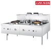 Chinese Wok Range Double Ranges Chinese Restaurant Kitchen Equipment