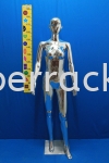 F02 A04(Chrome Silver) Female Mannequin Mannequin