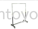 1008 Single Round Fashion Stand Garment Rail / Fashion Stand Garment Rail / Fashion Stand