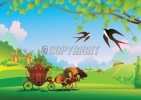 CH10007 Children Mural Wallpaper Design Photomurals