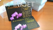 NAME CARD + Matte Lam + Hot Stamping Name Card Offset / Customize