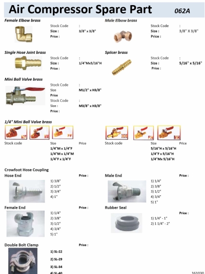 Air Compressor Spare Part 3