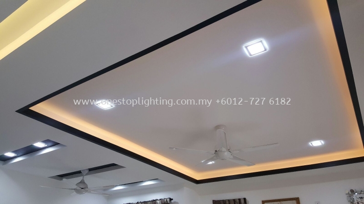 Promotion Cornice + Wiring + Led Downlight