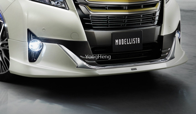 Toyota Alphard 2015 Modellista Front Skirt 