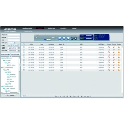 ERICSSON-LG iPECS IPRC Voice Recorder