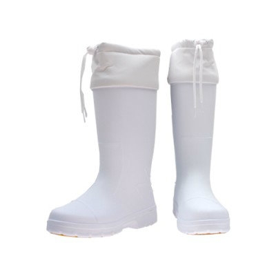 Unisex White Cuff Boots WBM-22(W) 