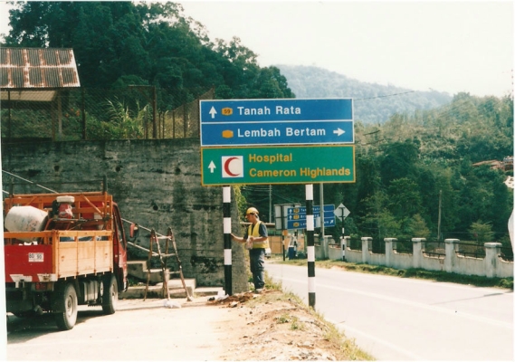 Direction Sign Board