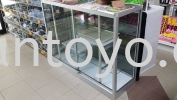 Glass Show Case General Display Rack