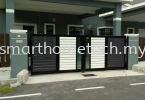 Fully Aluminum Gate 100% Fully Aluminium Gate (Smartgate) Aluminium Gate