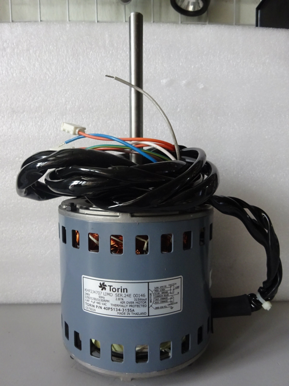TORIN KHF2J4707 LIMO (315W 3S 4P) FAN MOTOR
