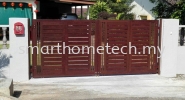 Wood Aluminium Gate Wood Aluminium Aluminium Gate