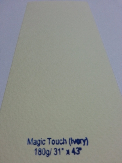 Magic Touch Ivory 180g 31"x43"